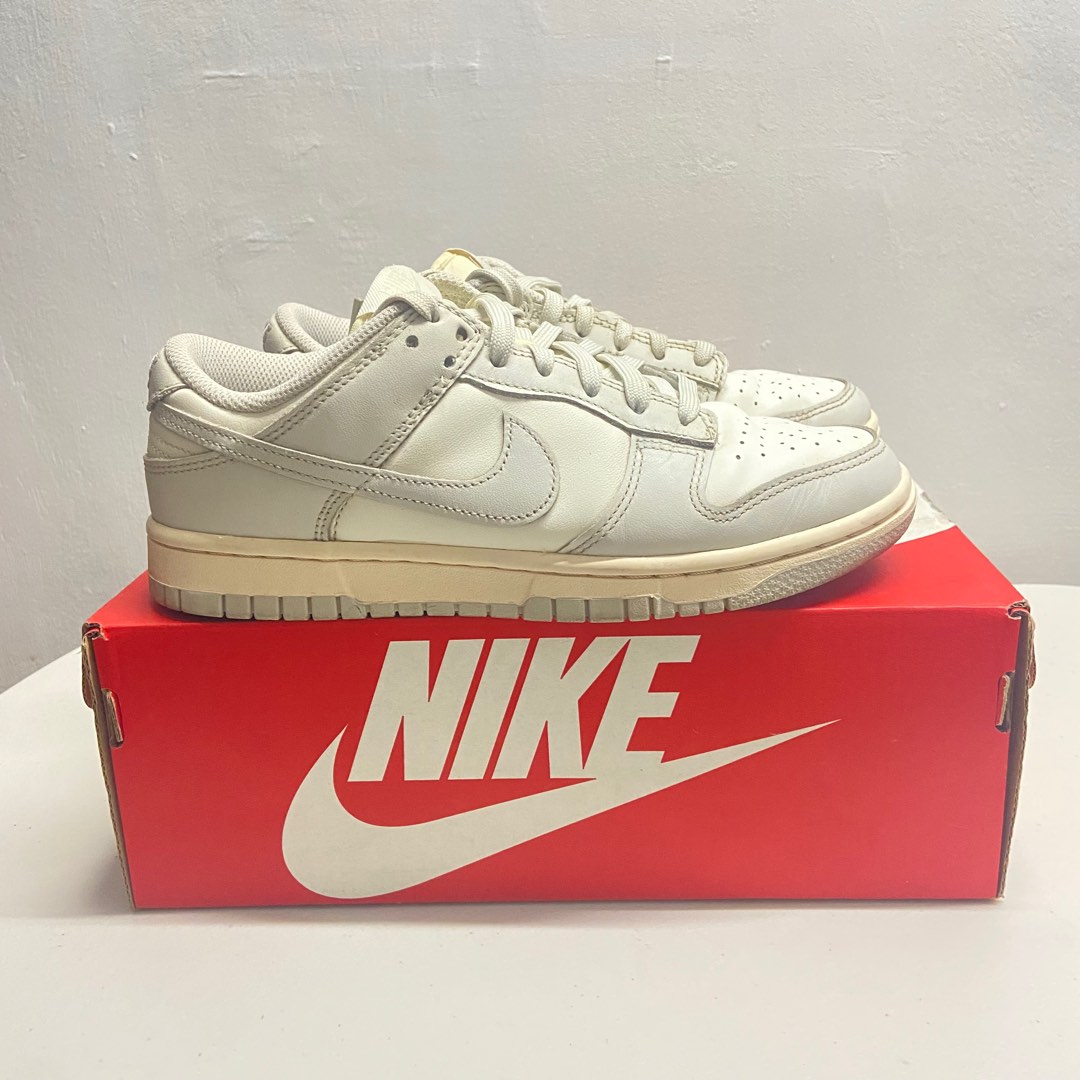 low dunks light bone