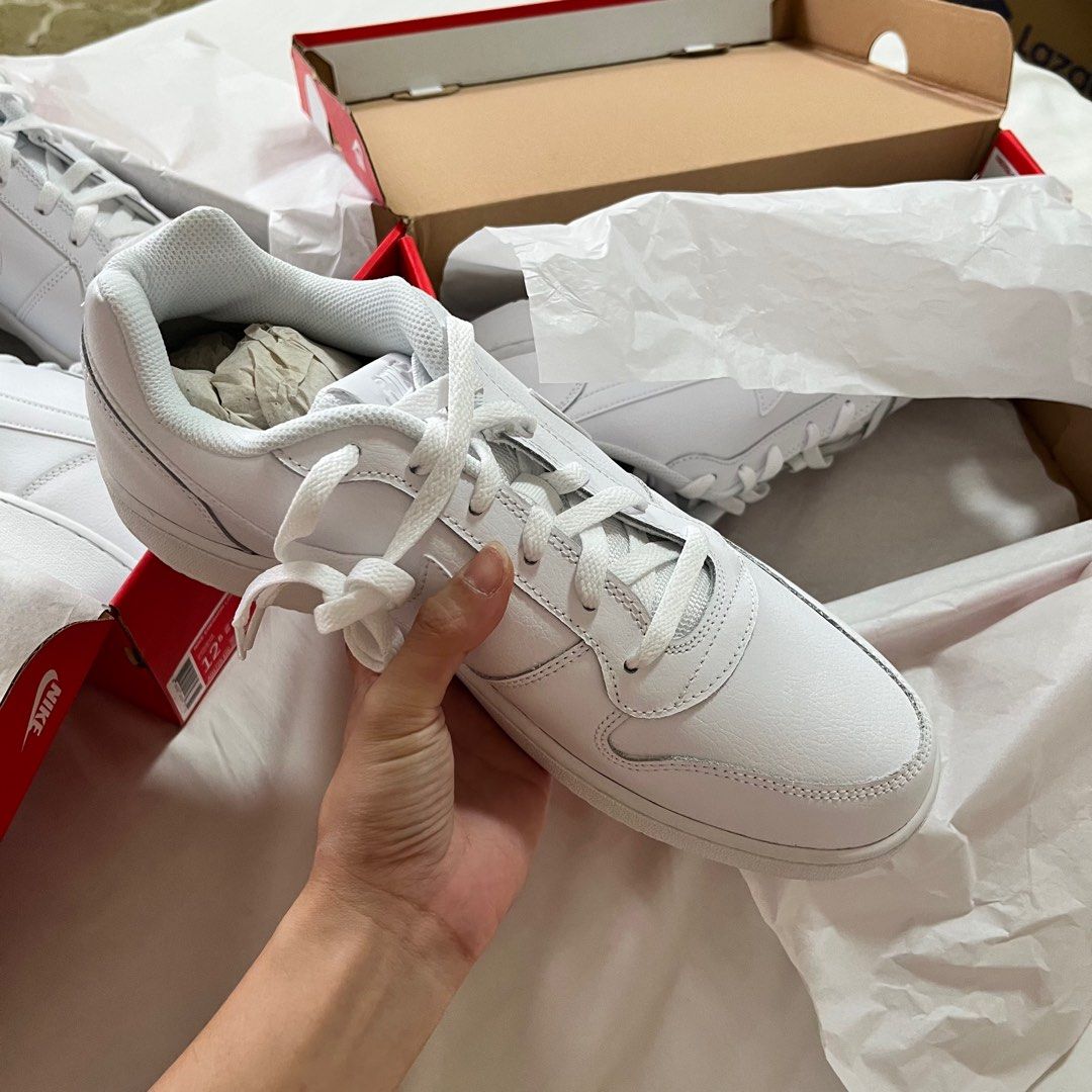 nike ebernon low white