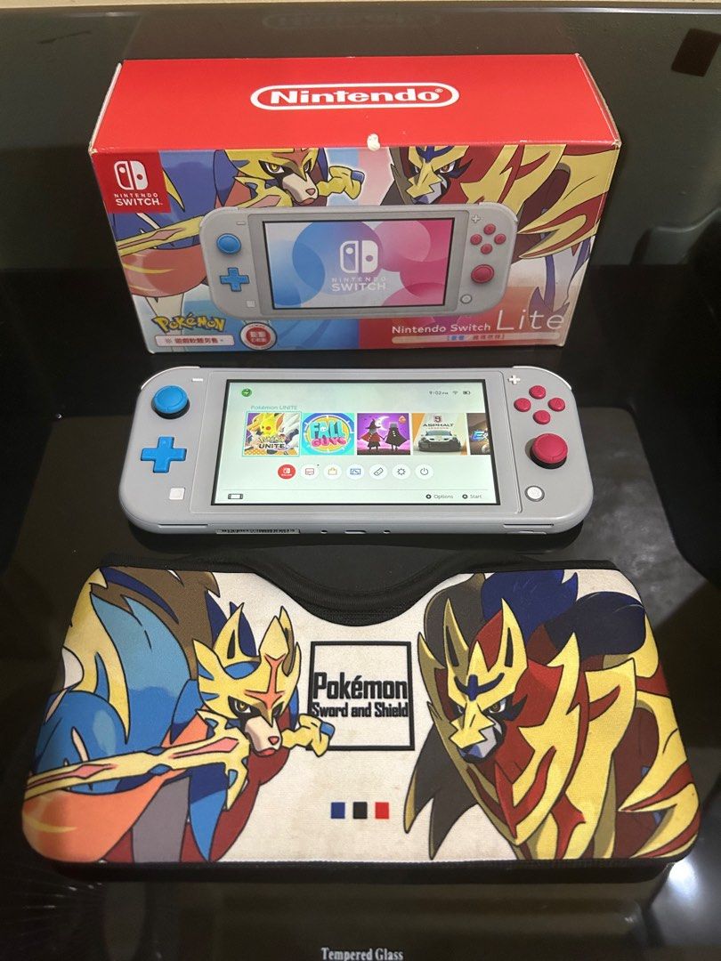 Nintendo Switch Lite Pokemon edition with Games, Video Gaming, Video
