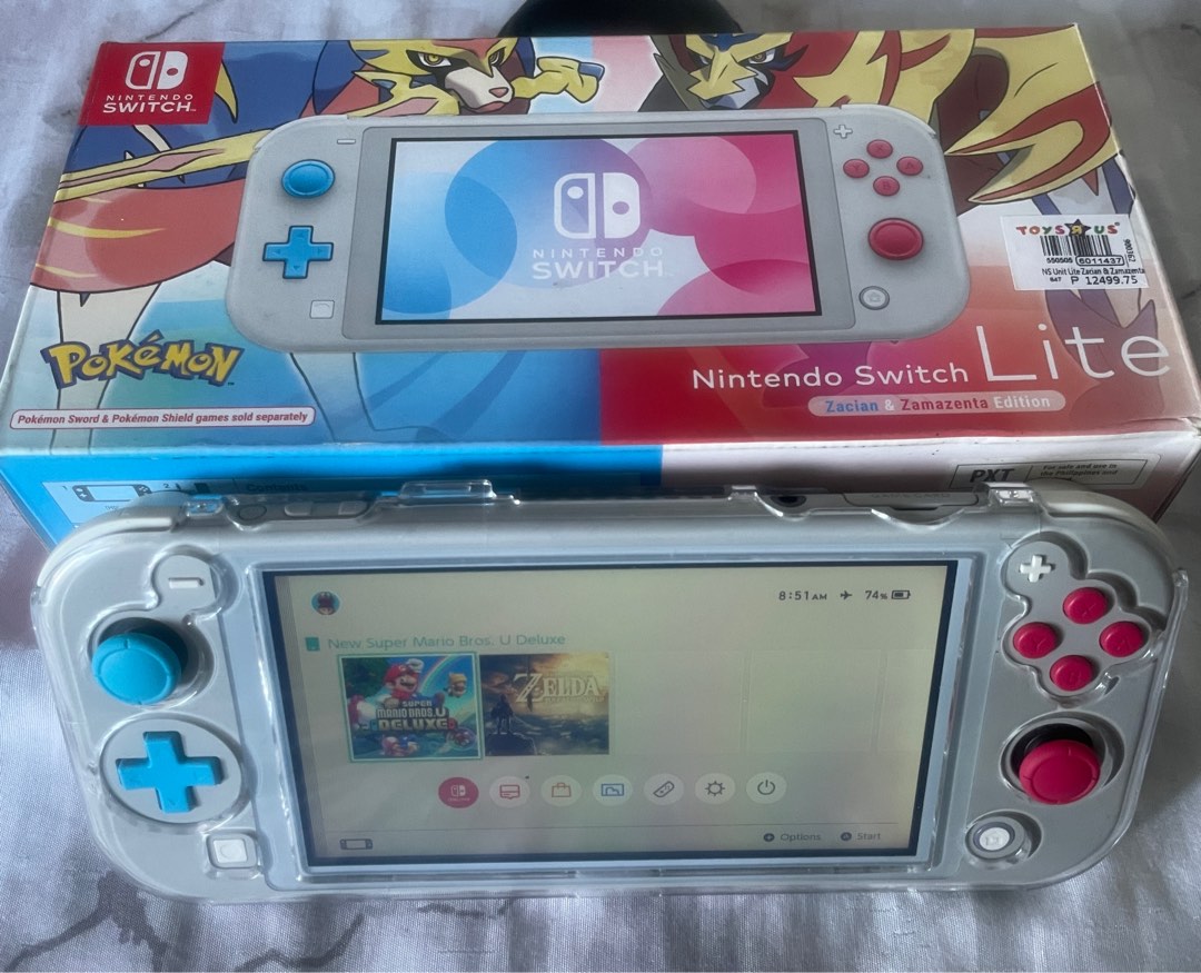 Nintendo Switch Lite Pokemon Limited Edition, Video Gaming, Video Game