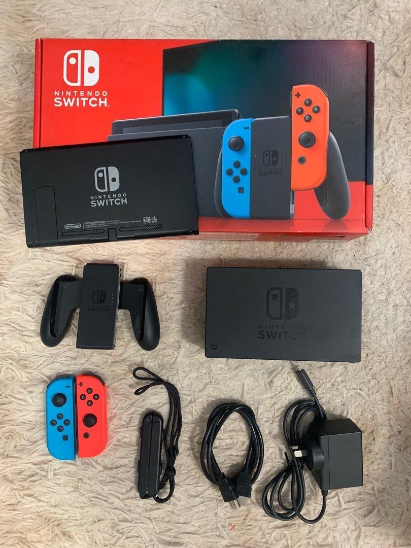 Nintendo switch v2 shop box