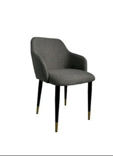 Nordic Dining Chair Fabric and Stell.