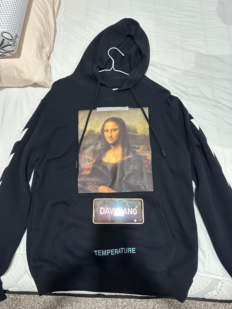 Off white mona cheap lisa hoodie price