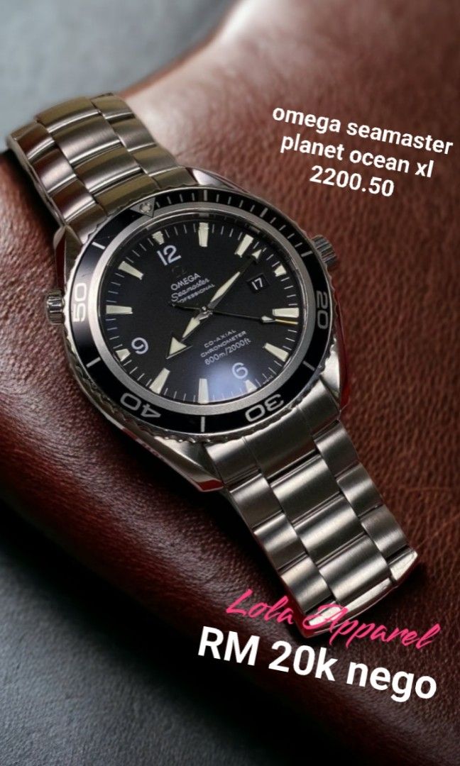 Omega seamaster store planet ocean xl