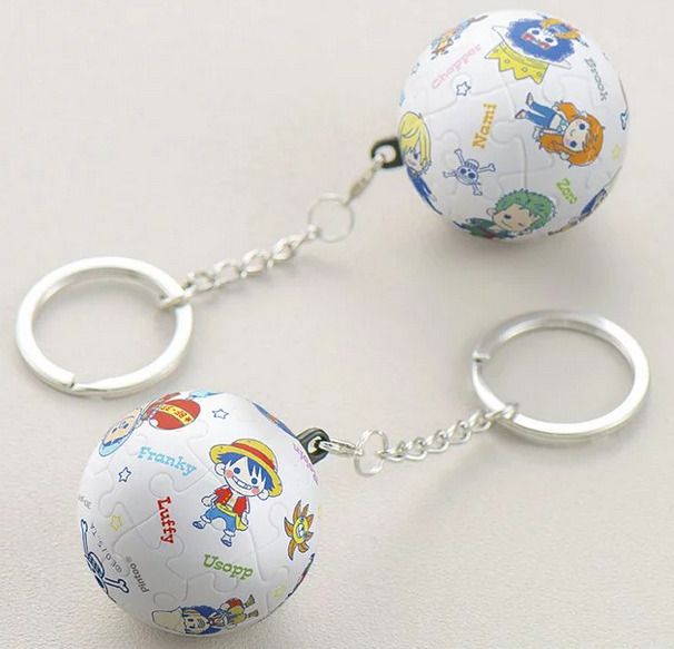 Puzzle piece new arrivals key chains
