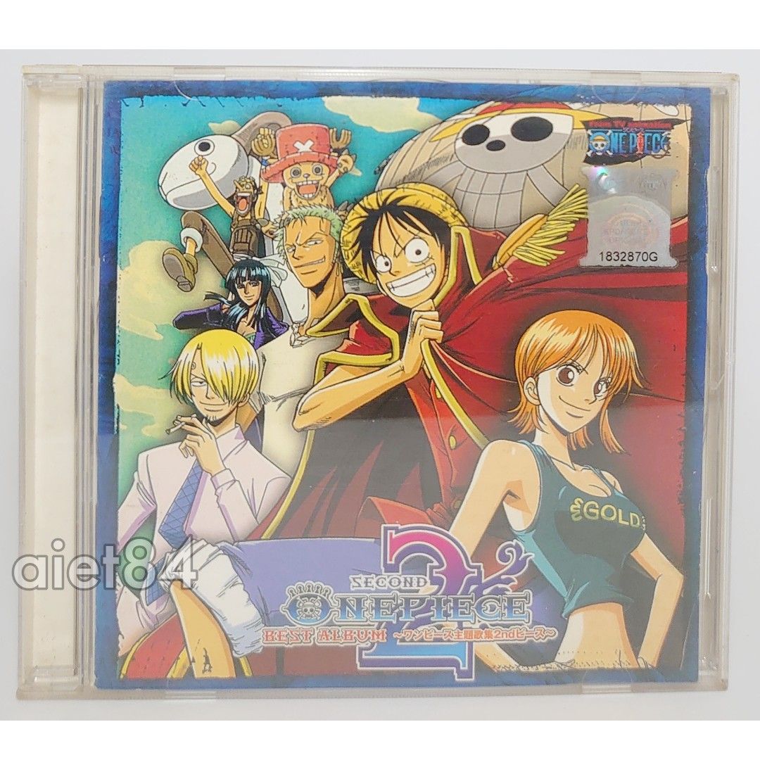 ONE PIECE Best Album Theme Song Collection 2nd, Hobbies & Toys, Music
