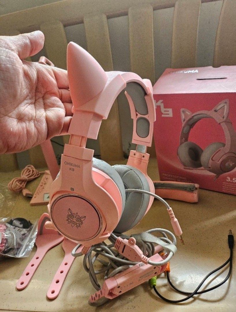 Onikuma k9 headphone, Audio, Headphones & Headsets on Carousell