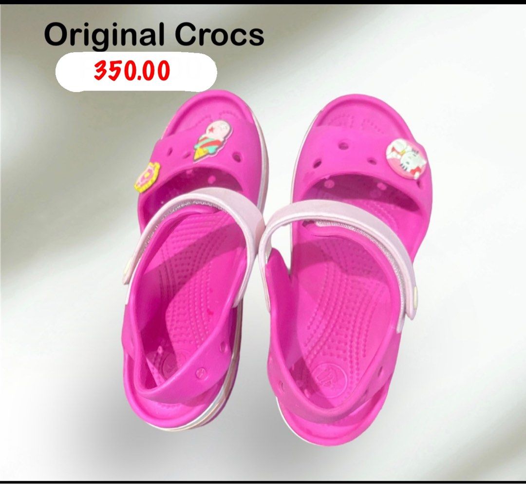 Original Crocs (Category: Babies & Kids Fashion) located in Cavite. Submitted by darcee21 (Listing ID 1265589212, Image 1). Description: Preloved but in excellent used condition.