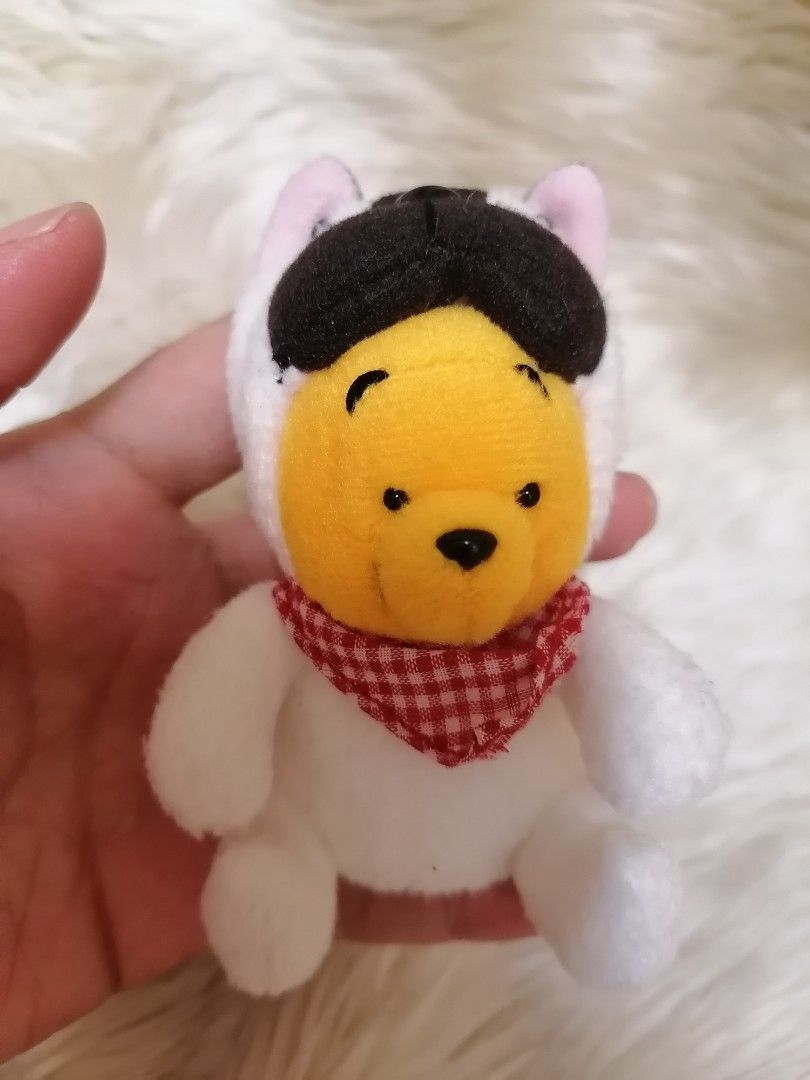 Winnie the pooh costume keychain top