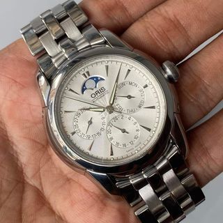 Oris Artelier Complication 2003 Moonphase Swiss Made Wristwatch