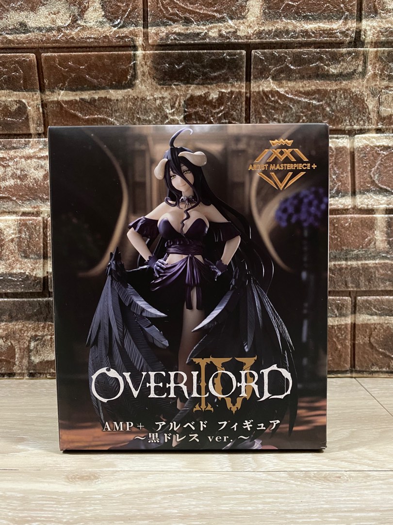 Overlord IV AMP+ Figure - Albedo (Black Dress Ver.) -  Figures,  Pre-Order, Pre-Order Figures, PRE-ORDER NON-SCALE FIGURES - 840342400560