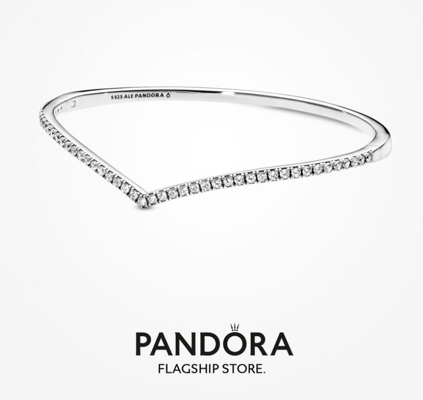 Wishbone bangle pandora on sale