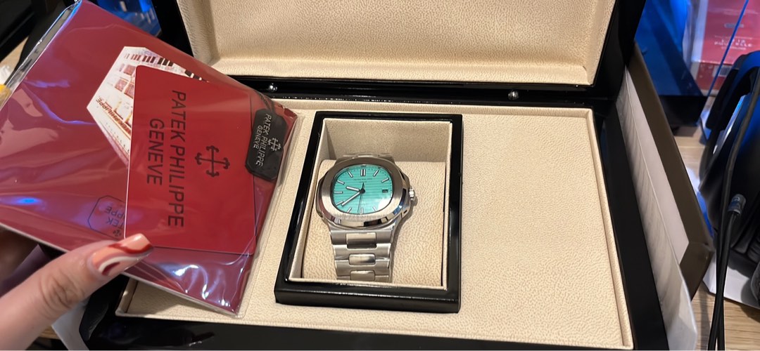 Patek Philippe tiffany watch, Men's Fashion, Watches & Accessories ...