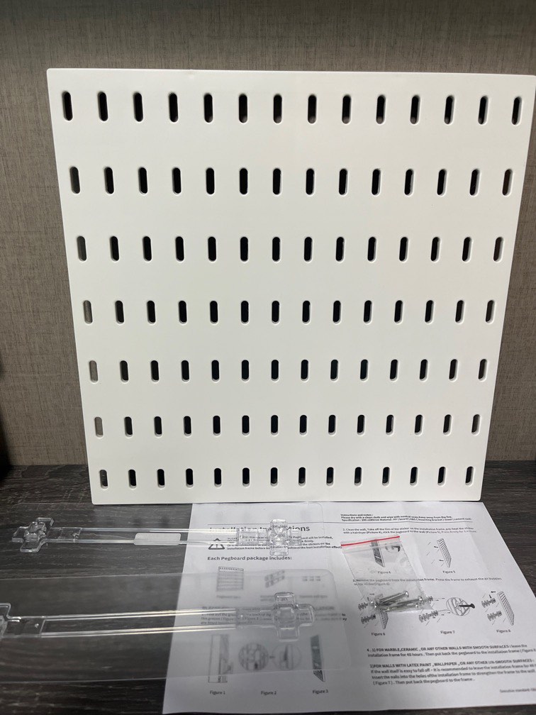 pegboard, Furniture & Home Living, Home Decor, Wall Decor on Carousell