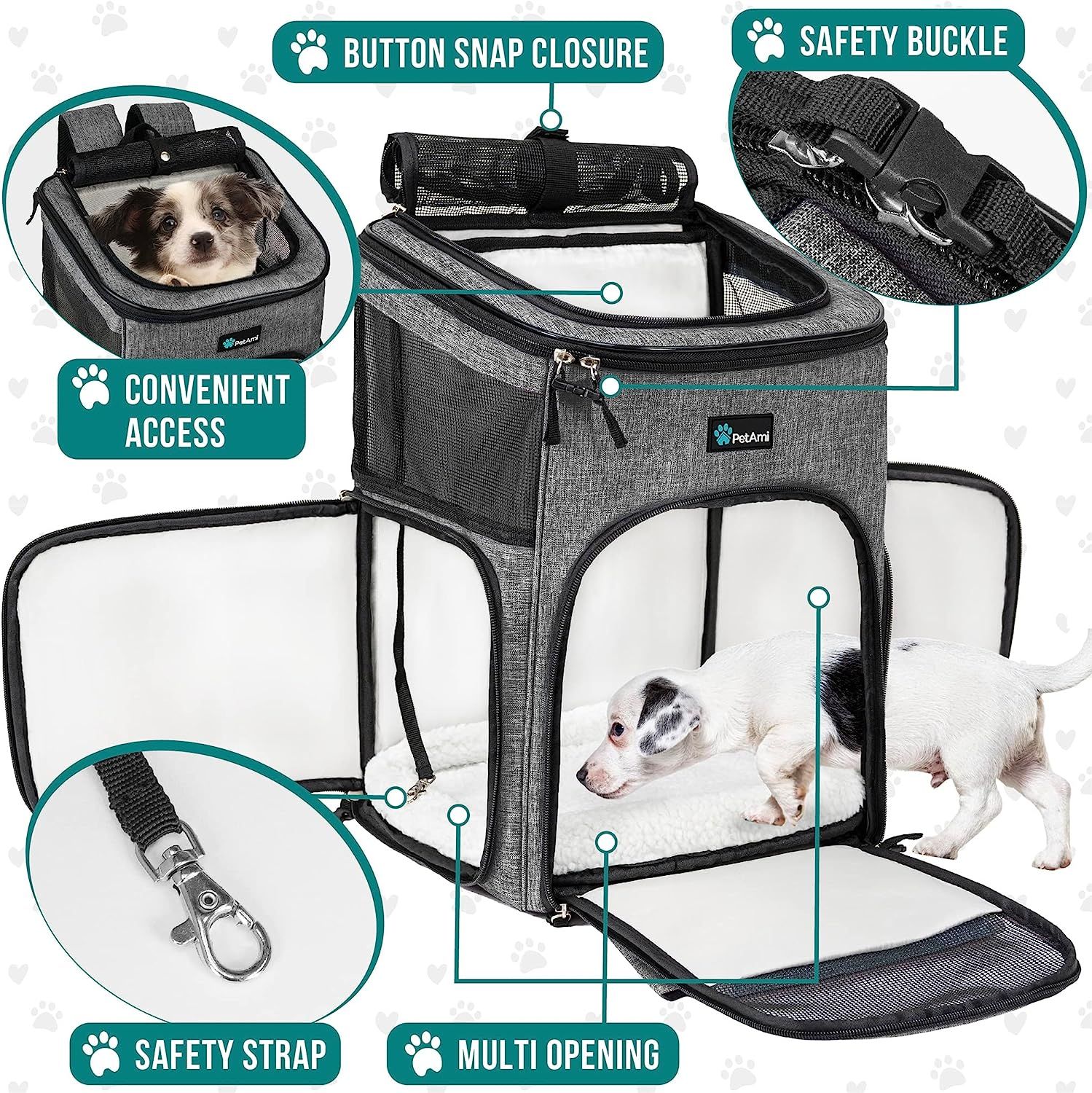 Petami pet carrier store backpack