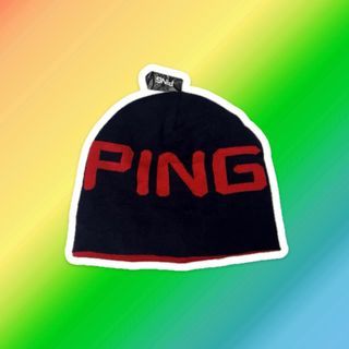 PING Reversible Beanie Hat Red Navy Blue with Tag [OUTDATED]