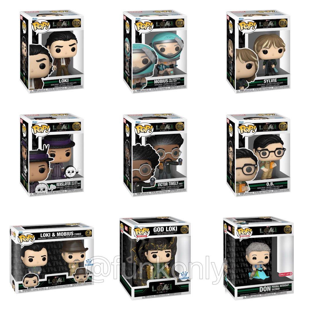 PO] Loki Season 2 - Mobius TVA Temporal Core Suit/ Sylvie/Renslayer Miss  Minutes 1893/Victor Timely/O.B. Ouroboros/2 Pack/God Deluxe/Don Personal  Watercraft Salesman Ride/Snake Eating Its Tail Moment/Funko/Target/Hot  Topic SE Marvel, Hobbies & Toys