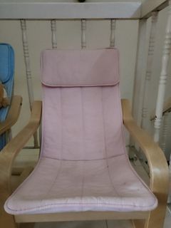 Poang IKEA kids armchair  (2 pink, 1 blue)