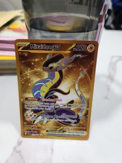 Pokémon SV1 Miraidon ex gold 253/198, Hobbies & Toys, Toys & Games on  Carousell
