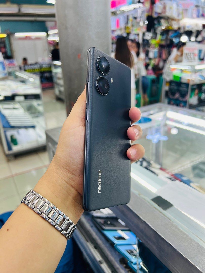 Realme 10 Pro Plus 5G (Category: Realme) located in San Juan City. Submitted by javedsgadgetshop (Listing ID 1265548327, Image 3). Description: OPEN FOR INSTALLMENT VIA CREDIT CARD/GGIVES & SWAP/TRADE-IN! WE BUY AND SELL ( ANYKINDS OF UNIT BINIBILI PO NAMIN)! PTPA : Padelete po f bawal Read ❗️Onhand ‼️ Realme 10 Pro + 5G •256/12gb •NTC Variant •Good batt health •Factory Unlock •95% Smoothness •No hidden issue | No Repaired •100% Authentic | Not R