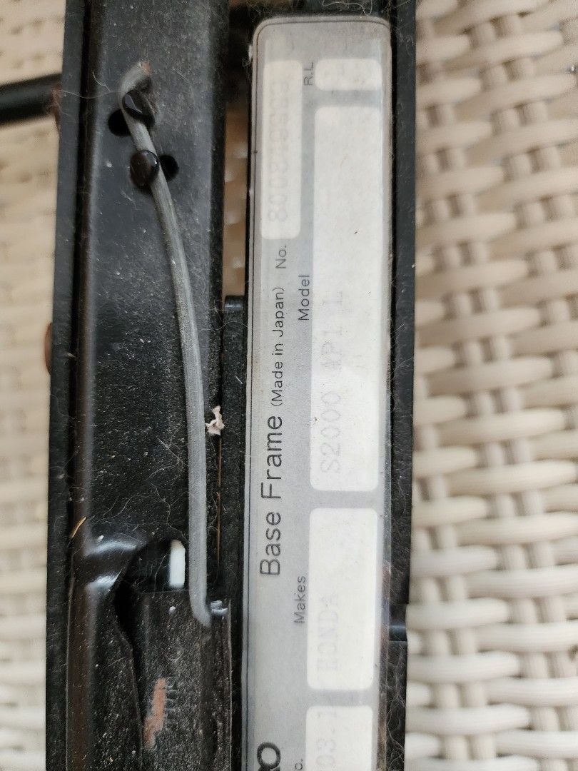 Recaro S2000 base frame seat rails, Car Accessories, Accessories on ...