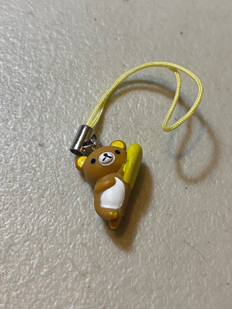 Rilakkuma phone charm 2, Hobbies & Toys, Toys & Games on Carousell
