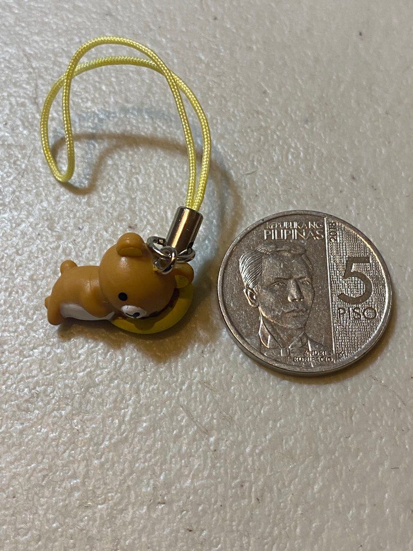 Rilakkuma phone charm 2, Hobbies & Toys, Toys & Games on Carousell