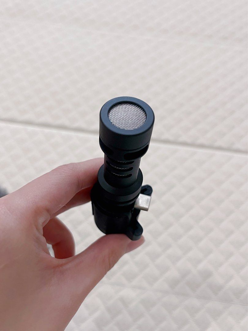Rode VideoMic MeC, 耳機及錄音音訊設備, 麥克風在旋轉拍賣