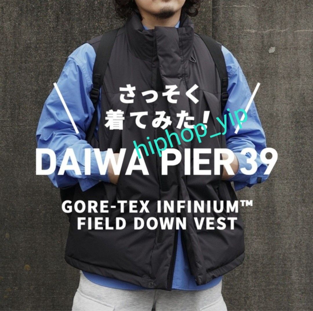 Sale] DAIWA PIER39 GORE-TEX INFINIUM™ FIELD DOWN VEST, 男裝, 外套