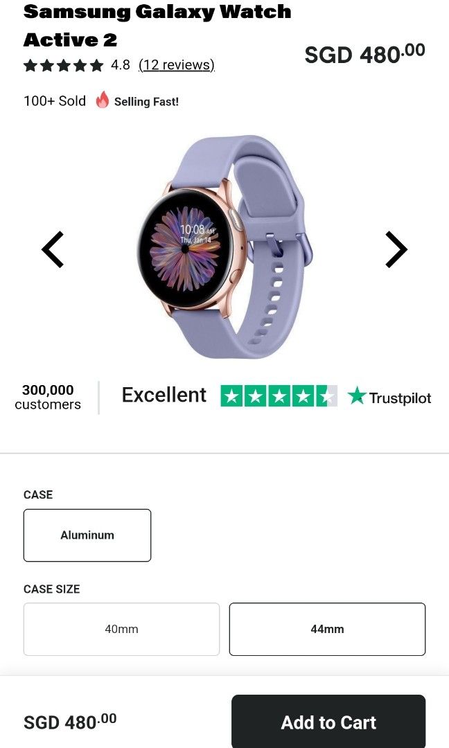Samsung Galaxy Watch Active 2 44 mm