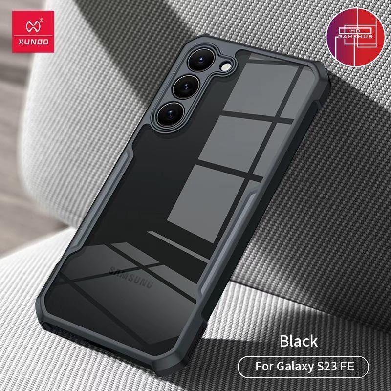 Samsung S23 FE XUNDD Beetle Armor Case Shockproof (Category: Cases & Sleeves) located in Quezon City. Submitted by playamerica (Listing ID 1265594056, Image 1). Description: XUNDD Beetle Armor Shockproof Case for Samsung S23 FE Original Xundd case Material: Shock Absorbent TPU Gel Bumper + Clear Back Cover Hybrid design Premium quality Shockproof Easy, snap on/off installation Precision cut out for your buttons, ports, camera and flash Scratch re