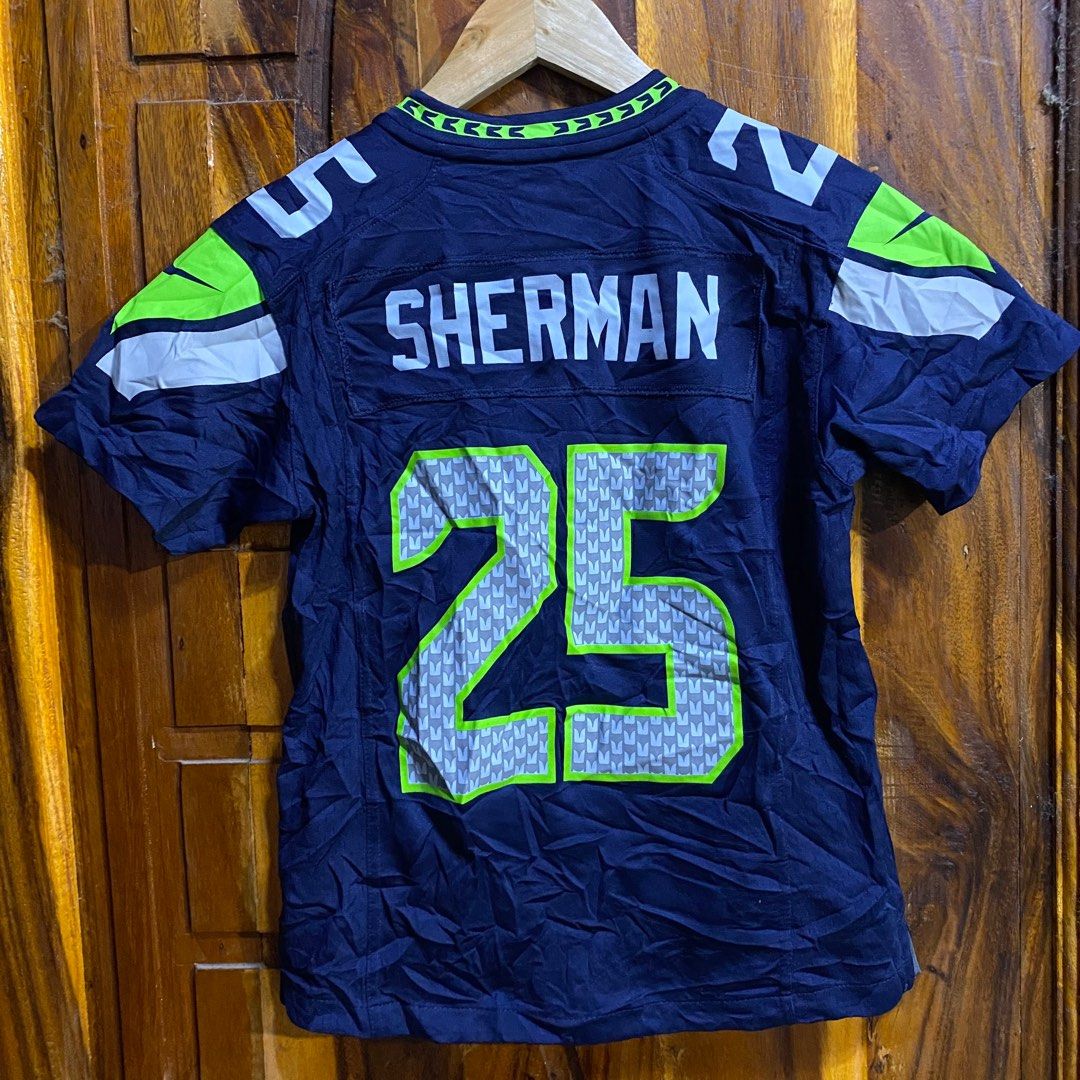 SEAHAWKS ON FIELD JERSEY SHERMAN 25 Babies Kids Babies