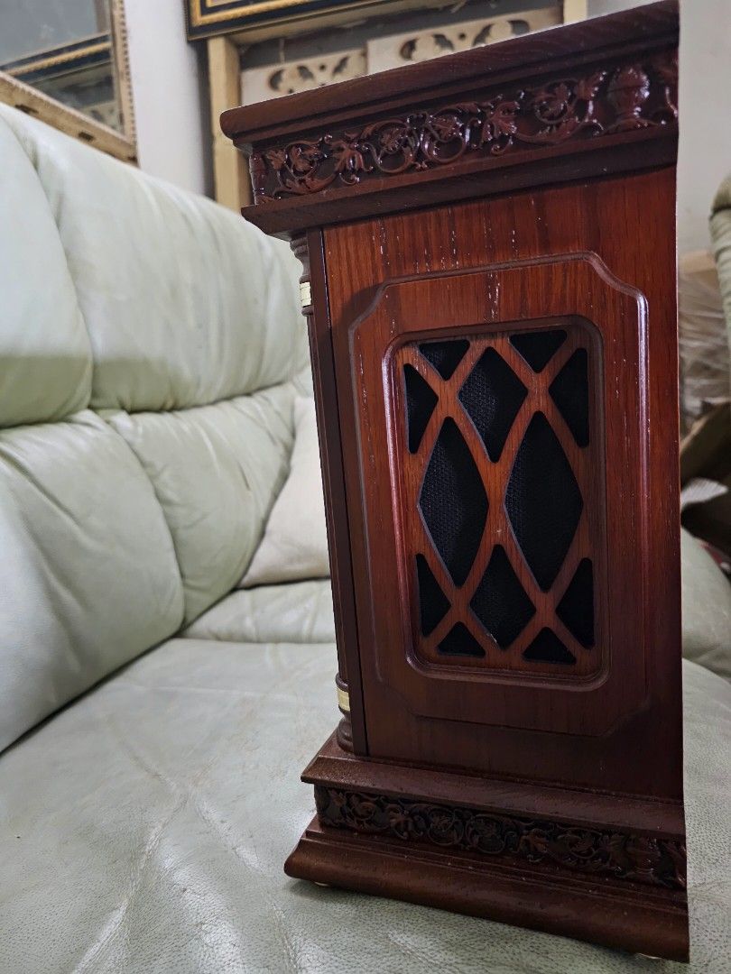 Seiko Wooden Table Clock Westminster Chime, Furniture & Home Living, Home Decor, Clocks on Carousell