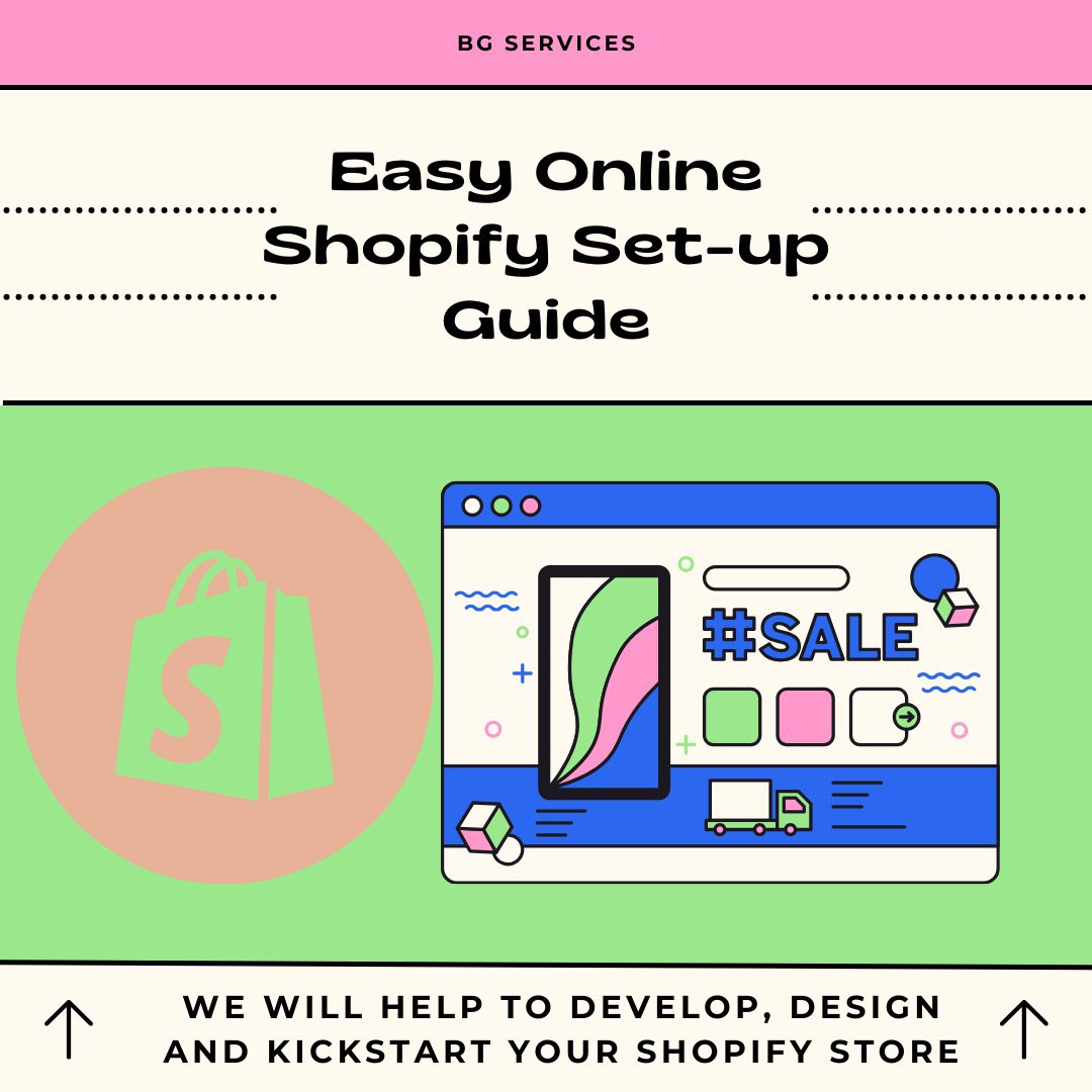 Shopify Store Setup, Business Services, Printing, Design & Marketing on
