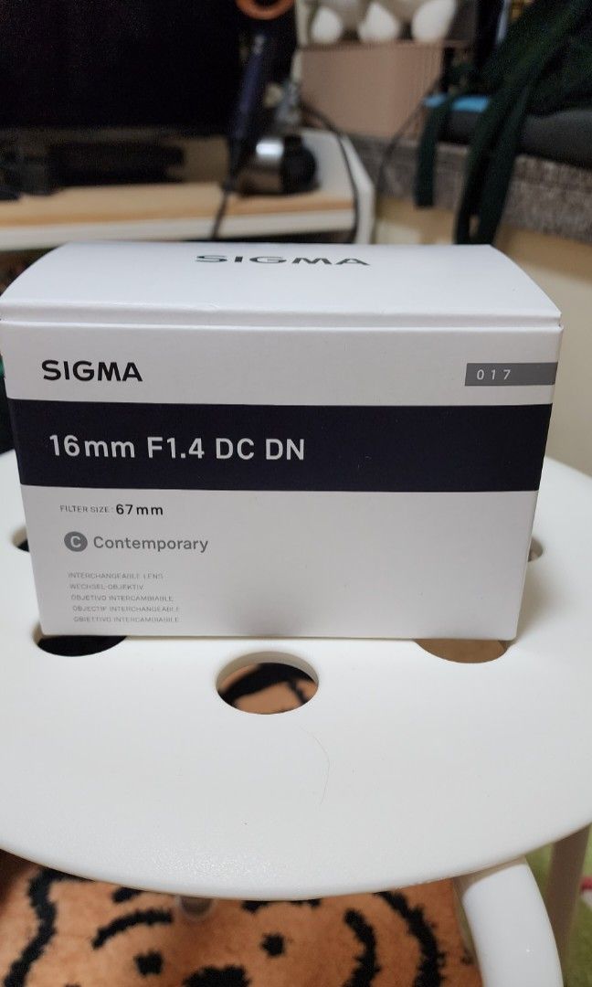 Sigma 16mm F1.4 DC DN Sony​ E-mount, 攝影器材, 鏡頭及裝備- Carousell