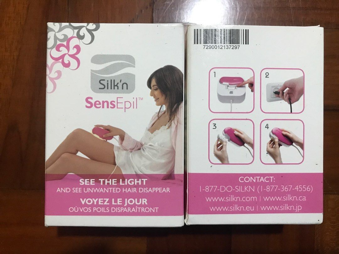Silkn SensEpil lamp light 宅光脫毛機燈盒兩個, 美容＆個人護理, 沐浴