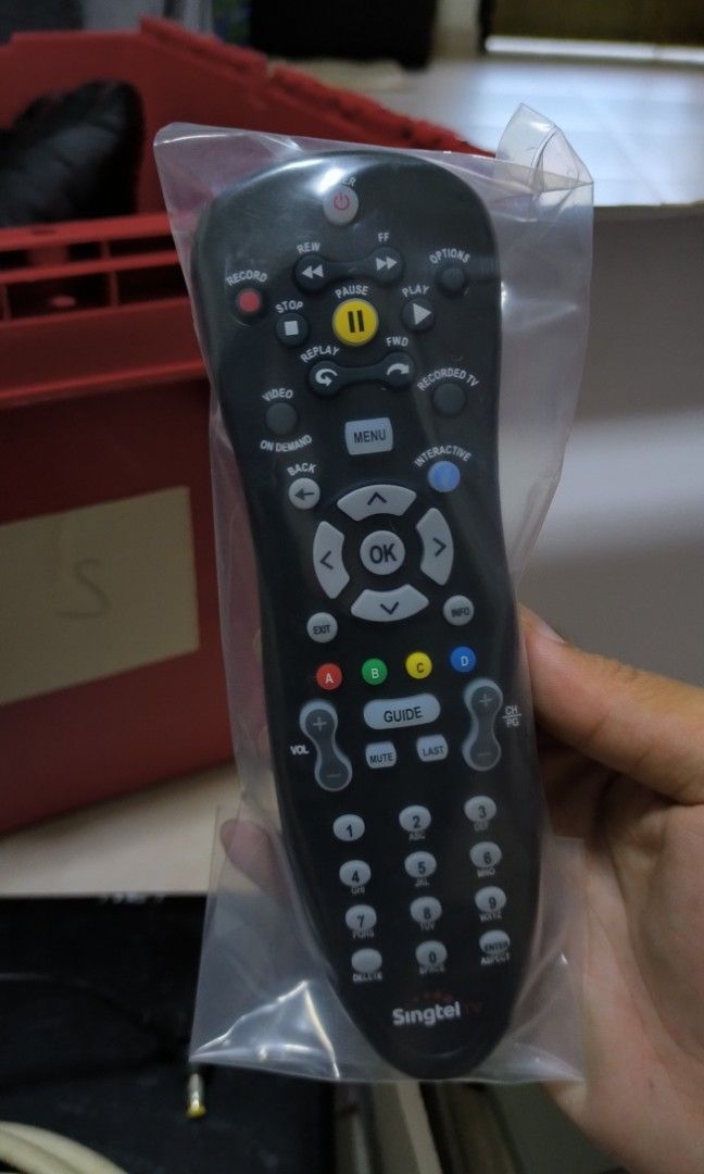 Singtel TV Remote Control, TV & Home Appliances, TV & Entertainment, TV