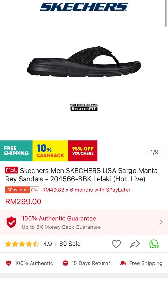 Skechers flip deals flops groupon