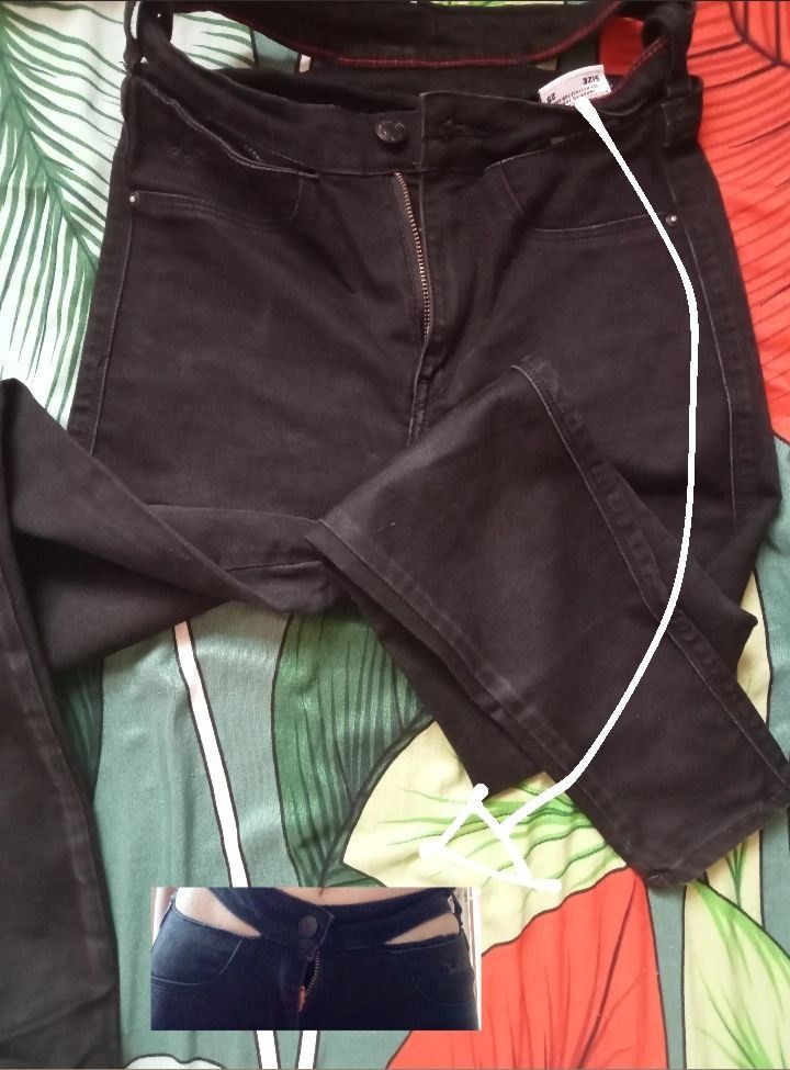 skinny sexy black pants jag, Women's Fashion, Bottoms, Jeans on Carousell
