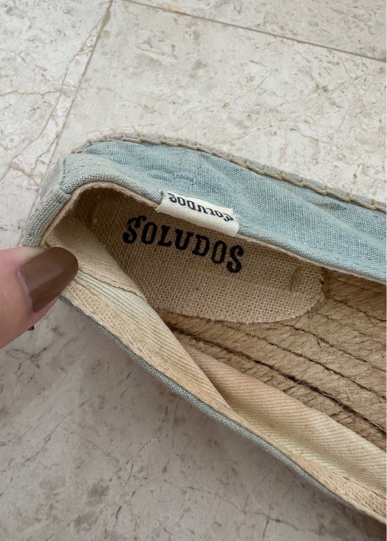Soludos denim espadrilles hotsell