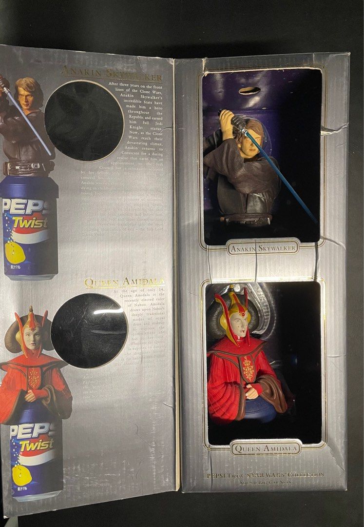 STAR WARS Pepsi Twist Sound Big Cap Set