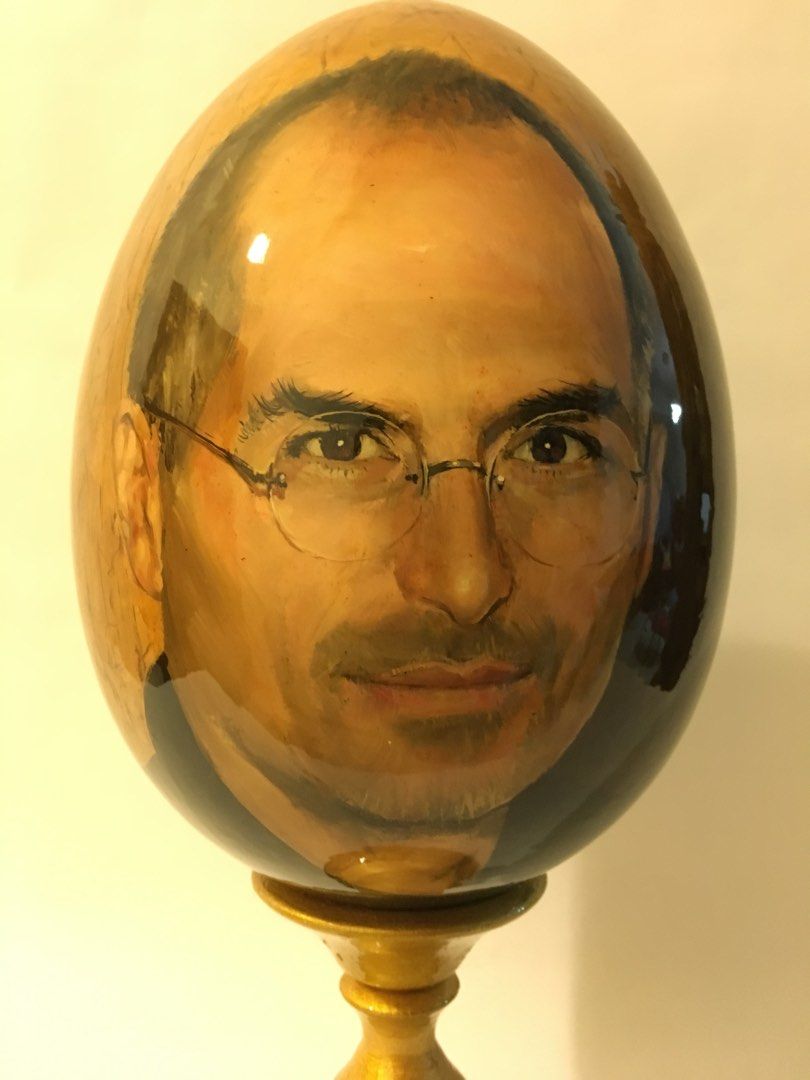 Steve Jobs Painting, Furniture & Home Living, Home Decor, Other Home Decor on Carousell