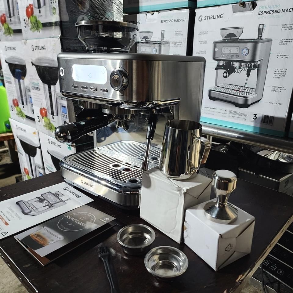 stirling premium espresso machine Affordable espresso machine TV Home Appliances Kitchen Appliances Coffee Machines Makers on Carousell