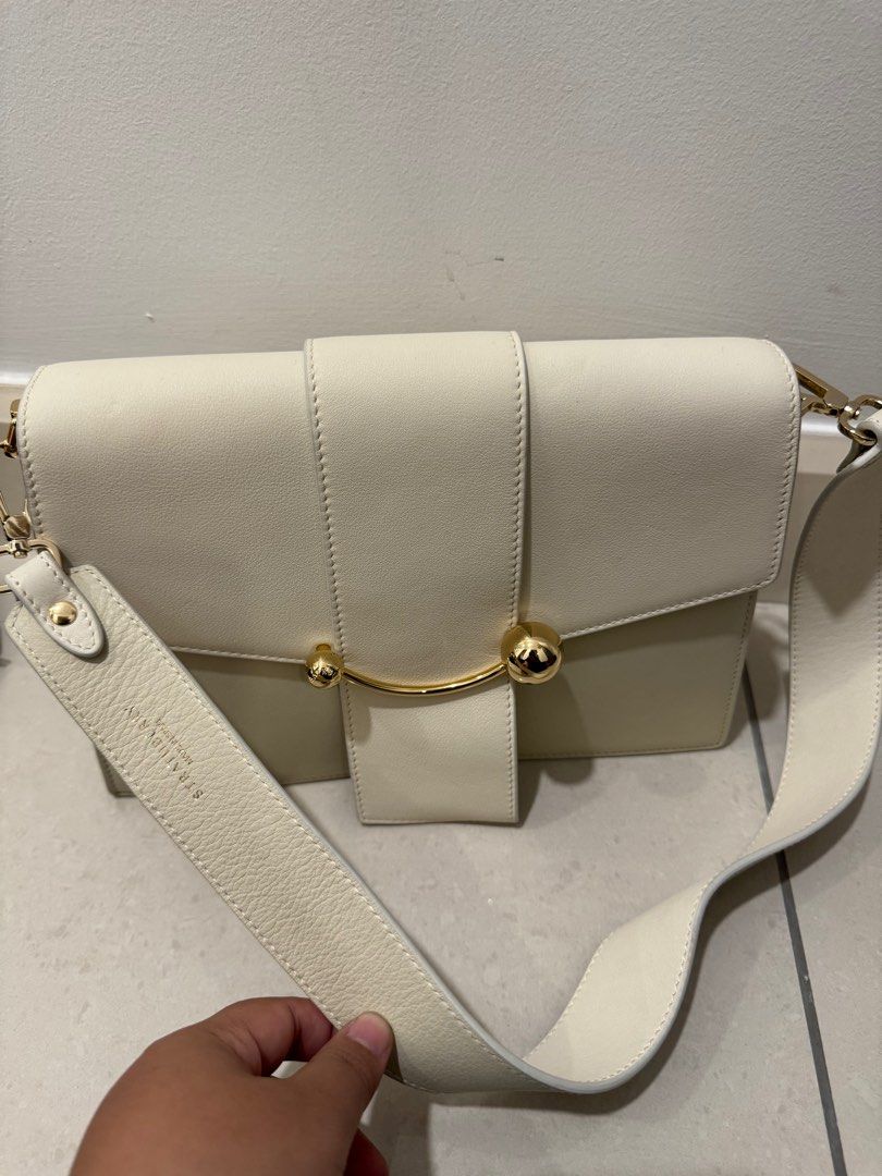Strathberry white sales bag