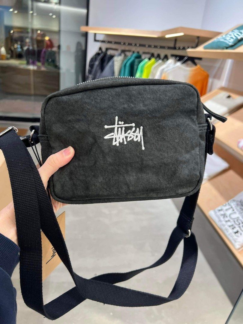 STUSSY ステューシー CANVAS SIDE POUCH - バッグ