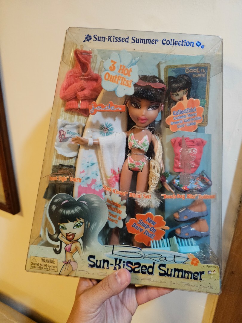 Sun-kissed Summer Jade Bratz Doll 2004 MIB NRFB - 26954, 興趣及遊戲, 玩具& 遊戲類-  Carousell