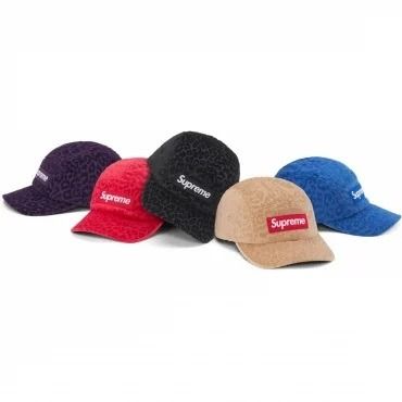 Supreme cap leopard corduroy camp FW 23 New York week 13