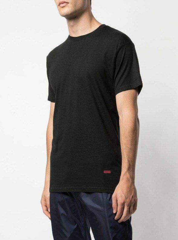 Supreme x hanes tagless tee discount