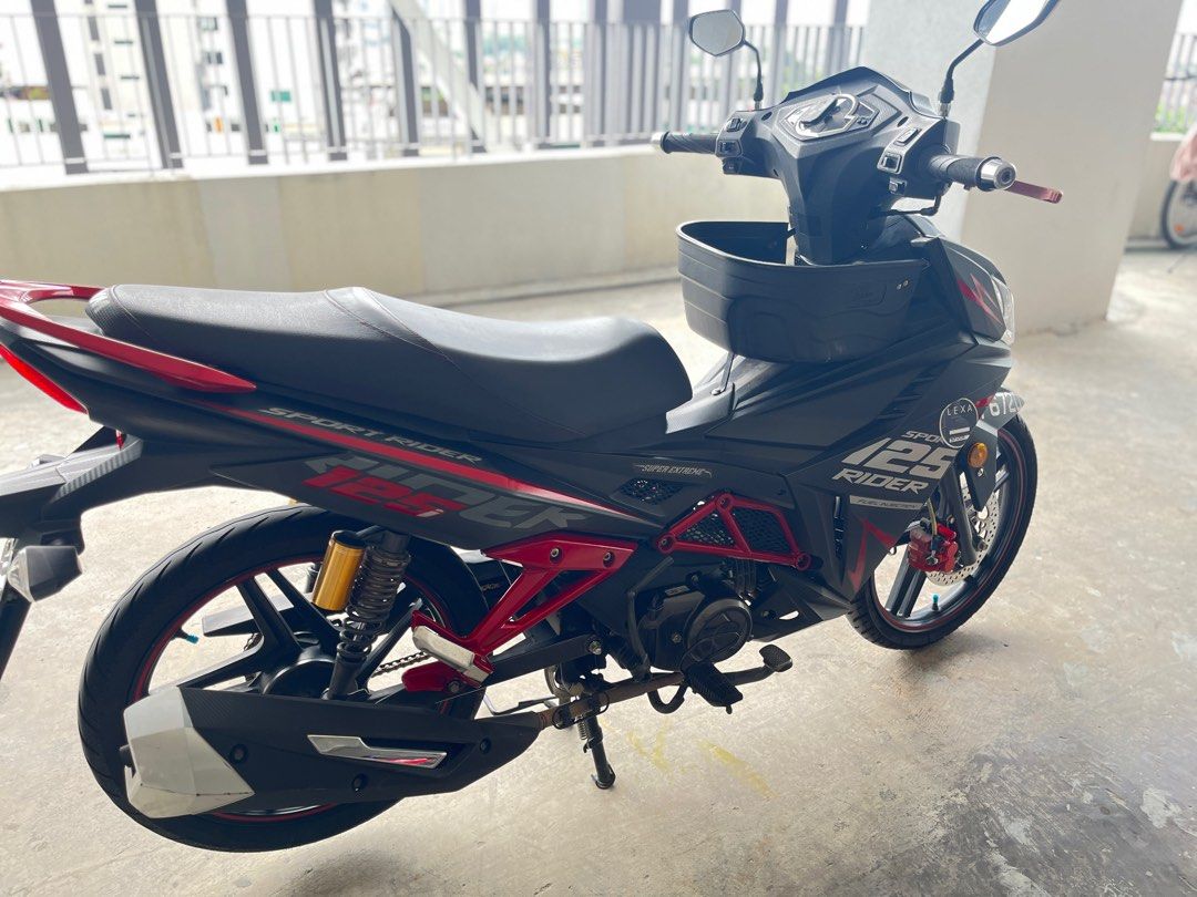 SYM SPORT RIDER 125i SE 2018 Motorbikes on Carousell