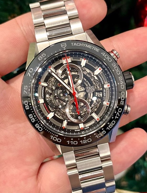 TAG Heuer Carrera Heuer 01 Skeleton Automatic CAR201V.BA0714 43mm